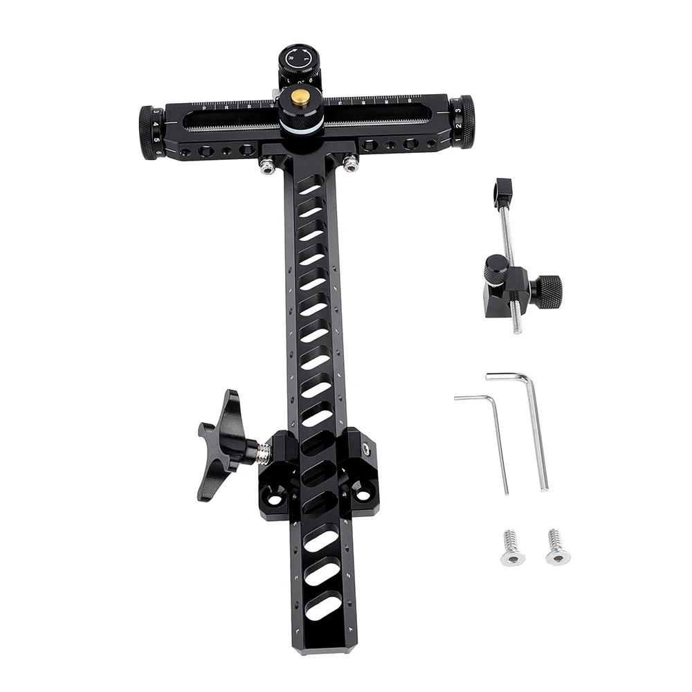 1pc  Archery Aluminum Alloy Recurve Bow Sight For Aiming Tool Outdoor Adjust Shooting Hunting Accessories